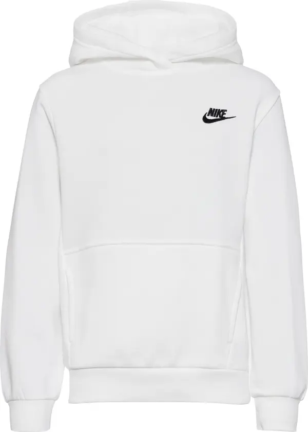 Nike Sportswear Nike Sportswear Sweater majica 'Club Fleece'  crna / bijela