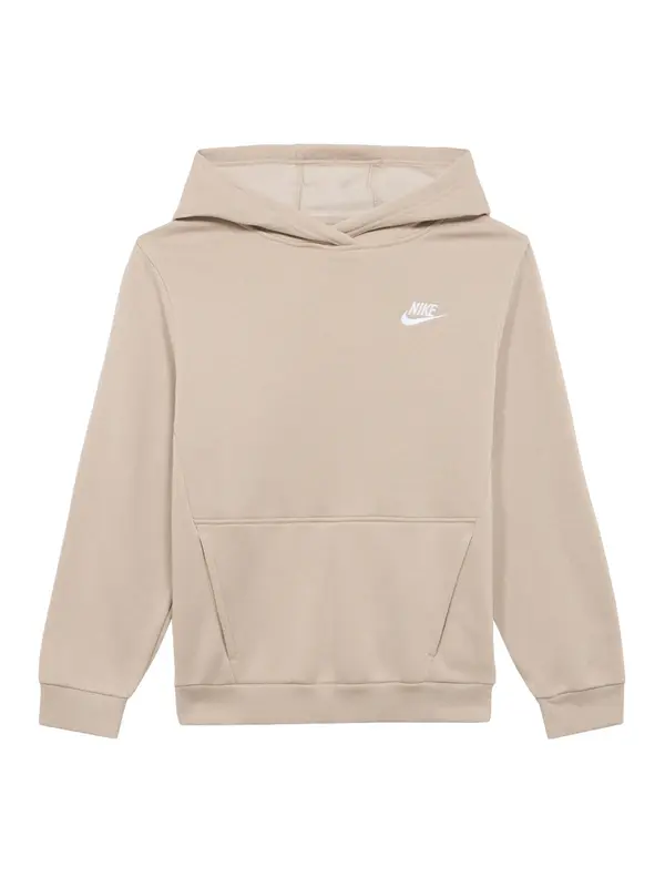 Nike Sportswear Nike Sportswear Sweater majica 'Club Fleece'  ecru/prljavo bijela / bijela