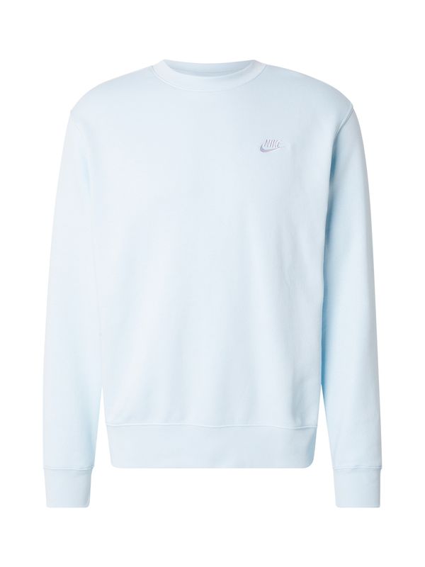 Nike Sportswear Nike Sportswear Sweater majica 'Club Fleece'  svijetloplava