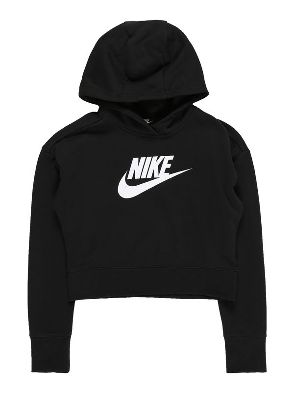Nike Sportswear Nike Sportswear Sweater majica  crna / bijela
