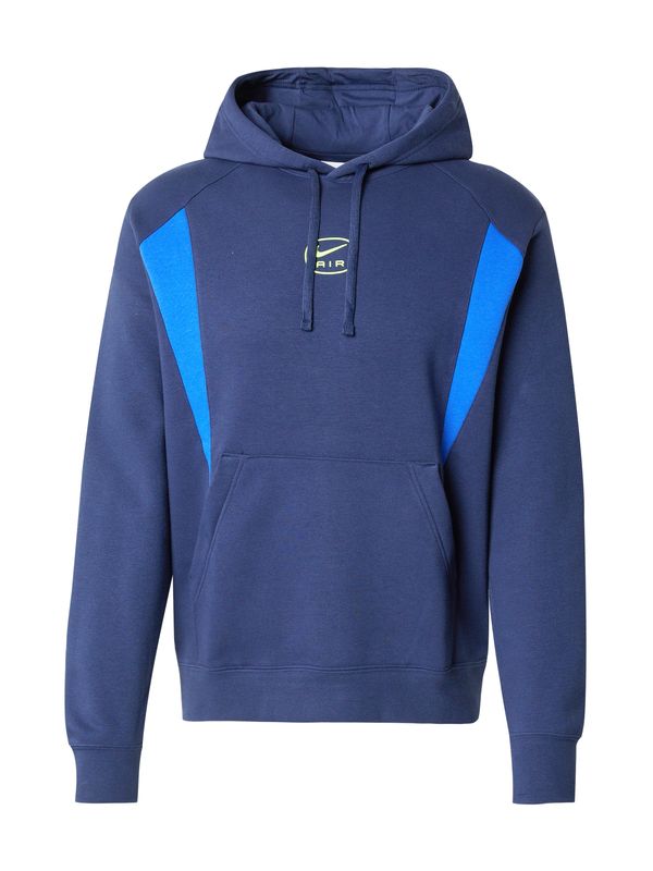 Nike Sportswear Nike Sportswear Sweater majica  mornarsko plava / azur / bijela