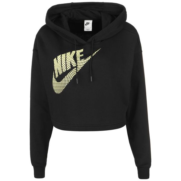 Nike Sportswear Nike Sportswear Sweater majica  pastelno žuta / crna