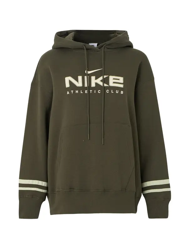 Nike Sportswear Nike Sportswear Sweater majica 'PHNX FLC'  boja pijeska / maslinasta