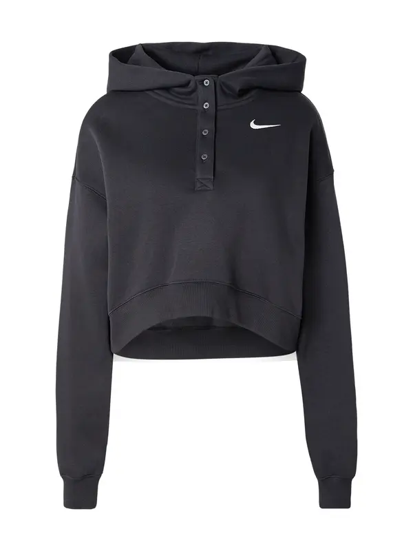 Nike Sportswear Nike Sportswear Sweater majica 'PHNX FLC'  crna