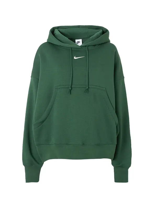 Nike Sportswear Nike Sportswear Sweater majica 'PHNX FLC'  tamno zelena
