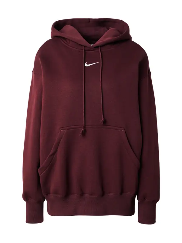 Nike Sportswear Nike Sportswear Sweater majica 'Phoenix Fleece'  burgund