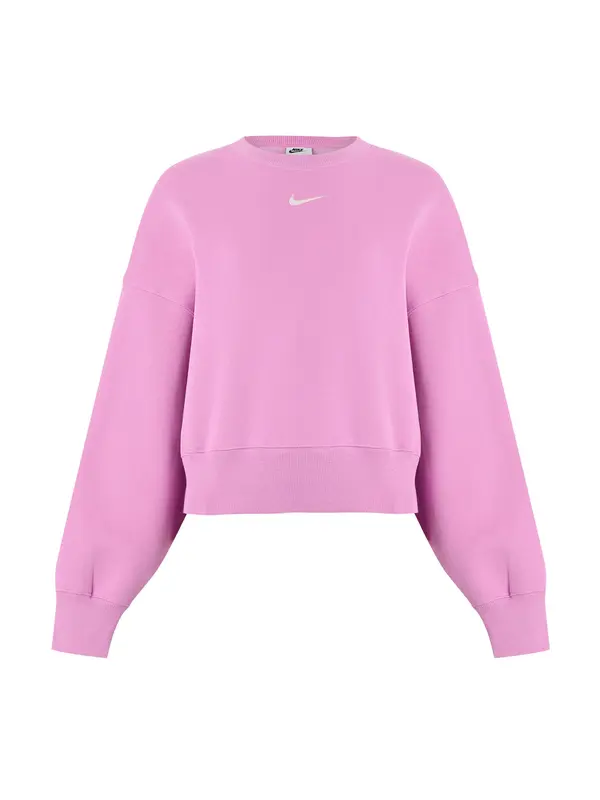 Nike Sportswear Nike Sportswear Sweater majica 'Phoenix Fleece'  magenta