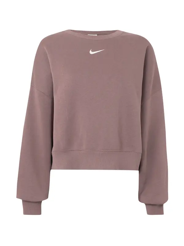 Nike Sportswear Nike Sportswear Sweater majica 'Phoenix Fleece'  roza / bijela