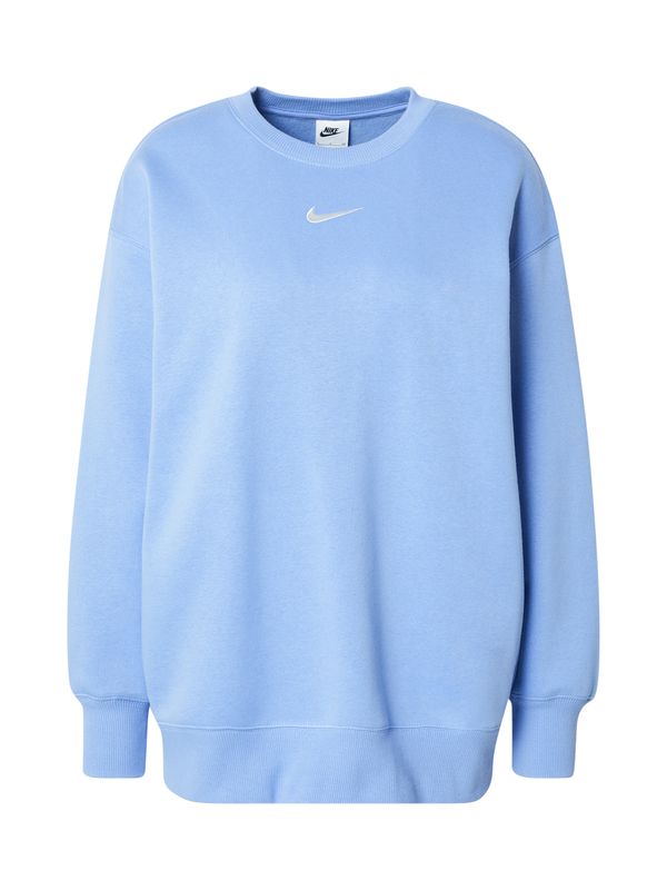 Nike Sportswear Nike Sportswear Sweater majica 'Phoenix Fleece'  svijetloplava