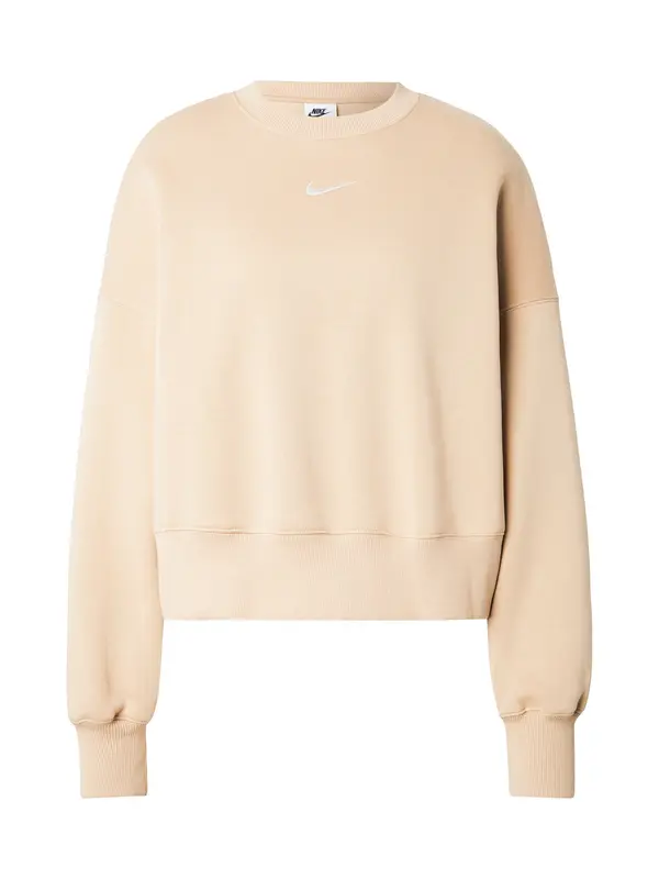 Nike Sportswear Nike Sportswear Sweater majica 'Phoenix Fleece'  svijetlosmeđa