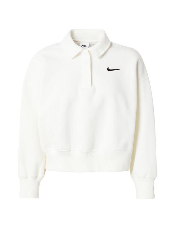 Nike Sportswear Nike Sportswear Sweater majica  svijetlobež / crna