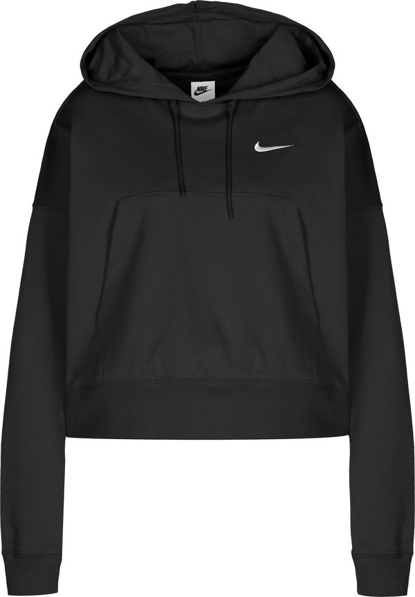 Nike Sportswear Nike Sportswear Sweater majica 'Swoosh'  crna / bijela
