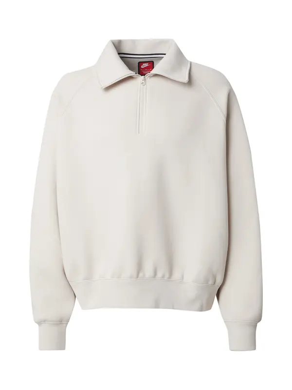 Nike Sportswear Nike Sportswear Sweater majica 'TCH FLC'  svijetlobež