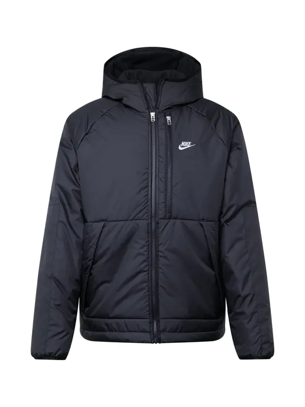 Nike Sportswear Nike Sportswear Tehnička jakna  crna / bijela