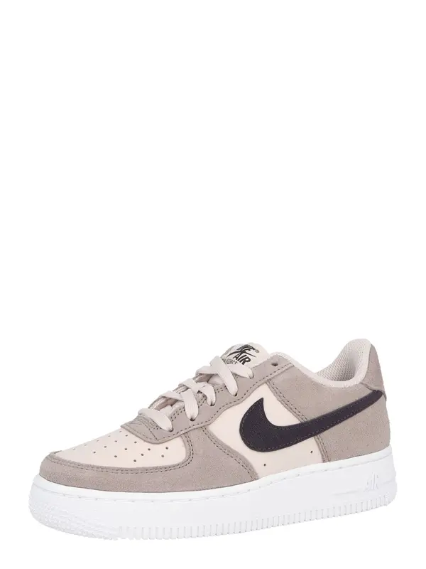 Nike Sportswear Nike Sportswear Tenisice 'Air Force 1 Essential+'  boja pijeska / tamno bež / crna