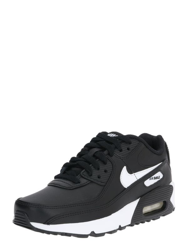 Nike Sportswear Nike Sportswear Tenisice 'Air Max 90 LTR'  crna / bijela