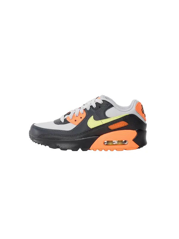 Nike Sportswear Nike Sportswear Tenisice 'Air Max 90 LTR'  žuta / svijetlosiva / narančasta / crna
