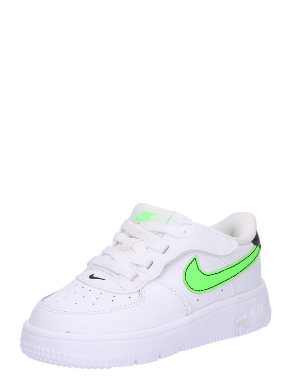 Nike Sportswear Nike Sportswear Tenisice 'Force 1 EasyOn'  neonsko zelena / crna / bijela