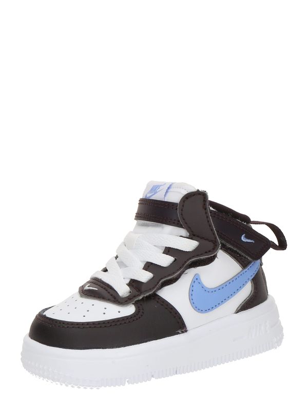 Nike Sportswear Nike Sportswear Tenisice 'Force 1 EasyOn'  svijetloplava / boja vina / bijela