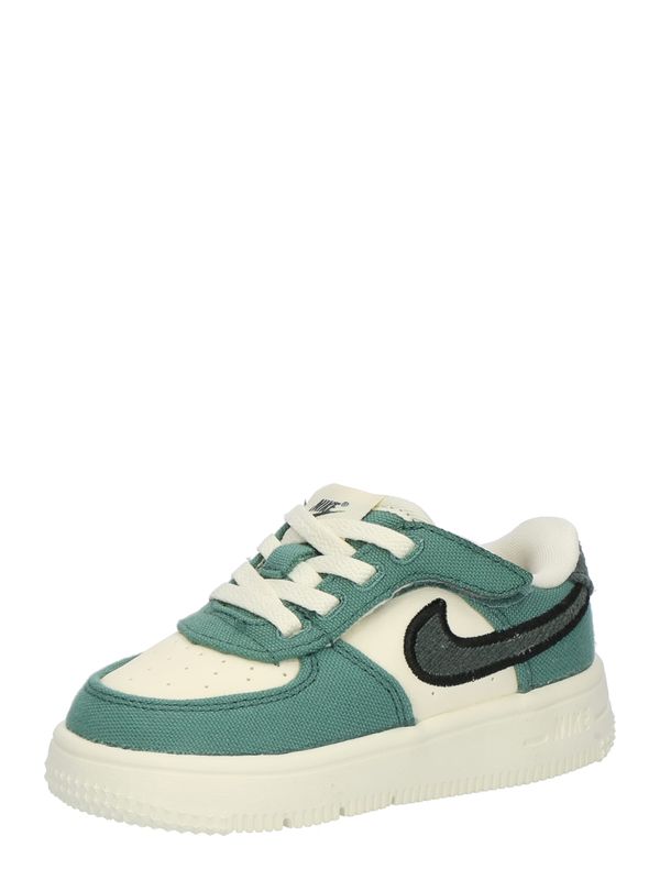 Nike Sportswear Nike Sportswear Tenisice 'Force 1 EasyOn'  tamo siva / smaragdno zelena / crna / bijela