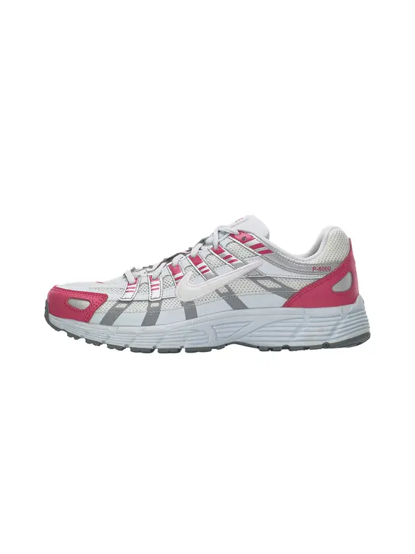 Nike Sportswear Nike Sportswear Tenisice 'P-6000'  siva / tamno roza / srebro / bijela