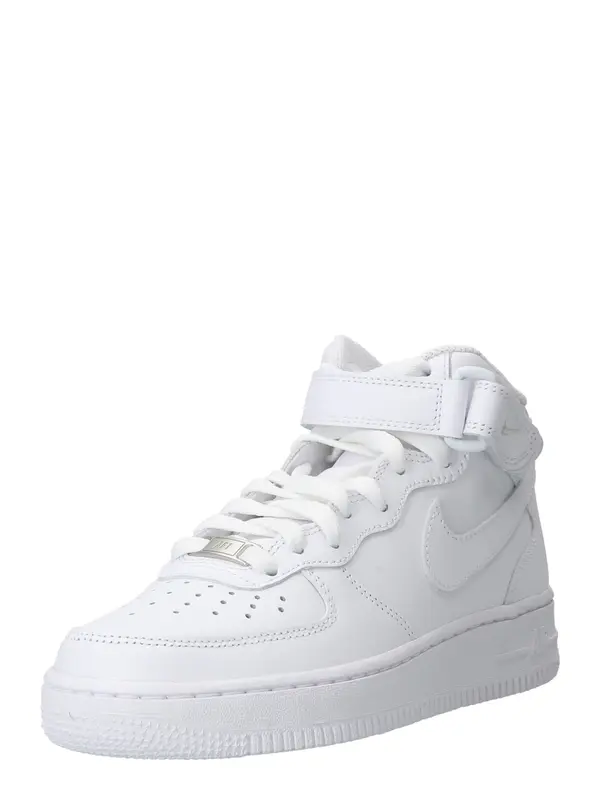 Nike Sportswear Nike Sportswear Visoke tenisice 'Air Force 1 07'  bijela