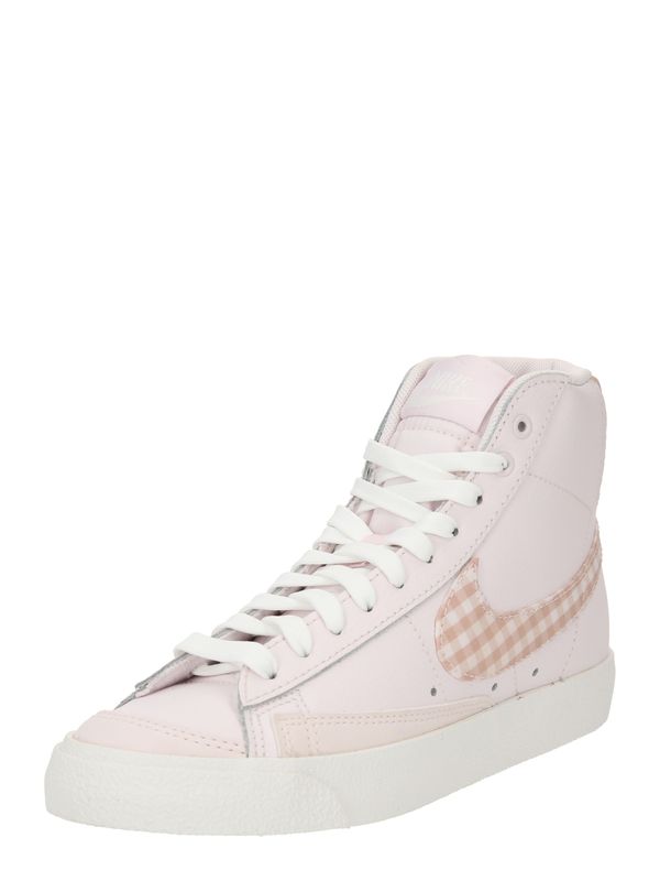 Nike Sportswear Nike Sportswear Visoke tenisice 'BLAZER MID 86'  svijetlosmeđa / roza / prljavo bijela