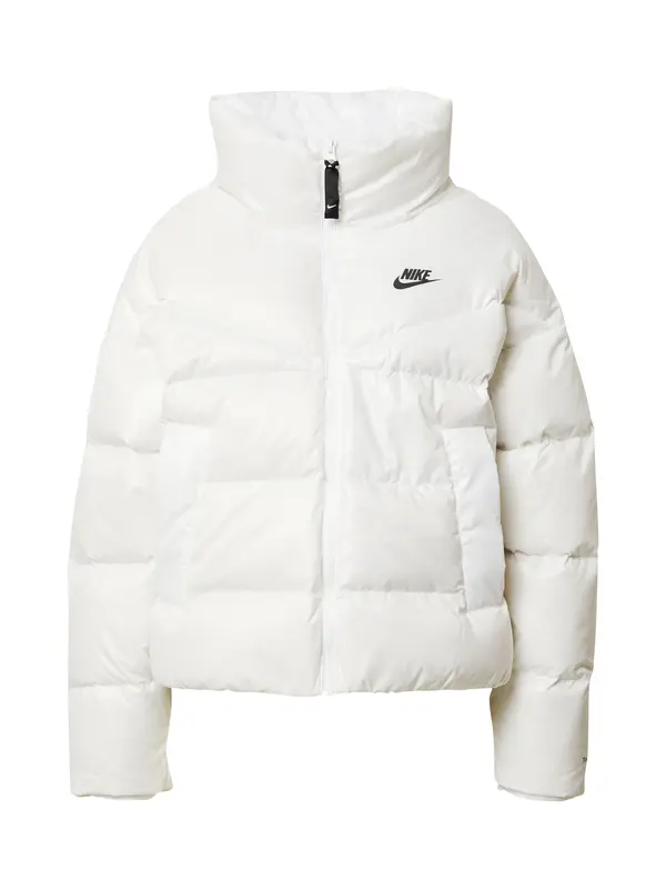 Nike Sportswear Nike Sportswear Zimska jakna  crna / bijela
