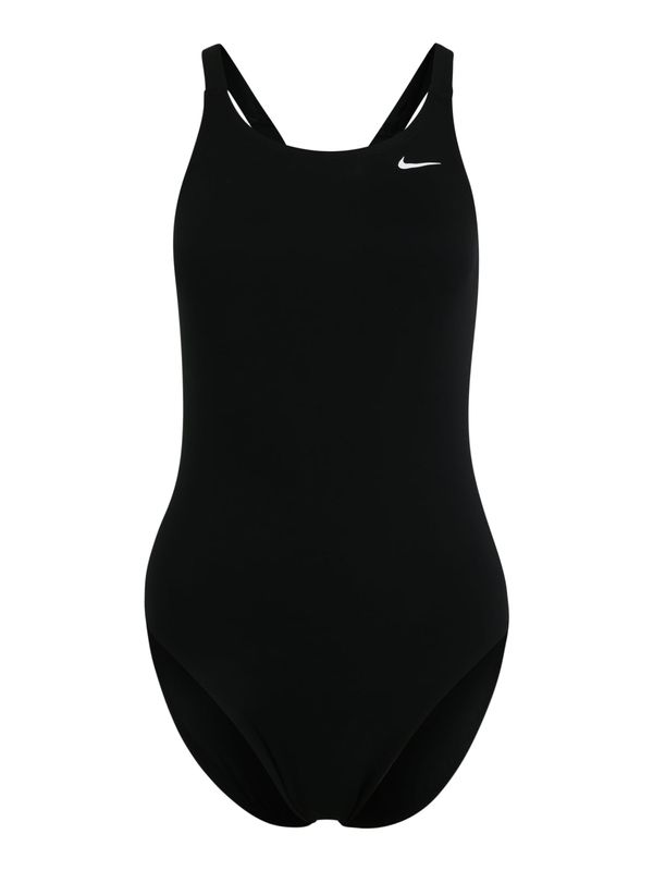 Nike Swim Nike Swim Sportski kupaći kostim  crna / bijela