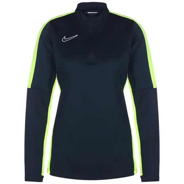 NIKE NIKE Tehnička sportska majica 'Academy 23'  noćno plava / neonsko žuta / bijela