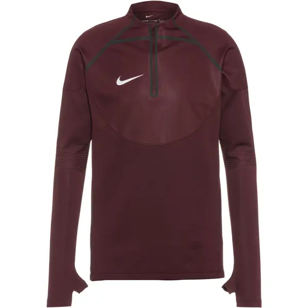 NIKE NIKE Tehnička sportska majica 'Academy Pro Dril '  burgund / crna / bijela