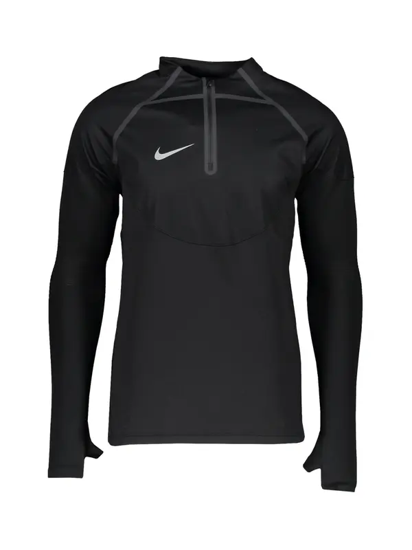 NIKE NIKE Tehnička sportska majica 'Academy Pro Dril Winter Warrior'  grafit siva / crna / bijela