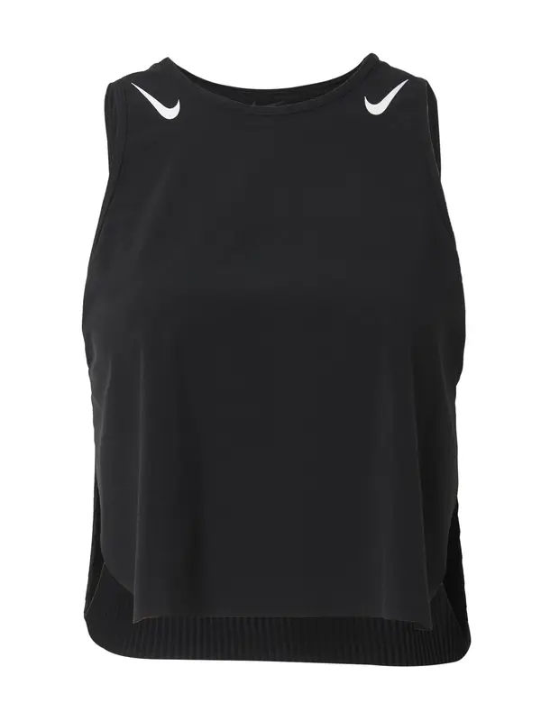 NIKE NIKE Tehnička sportska majica 'AeroSwift'  crna / bijela