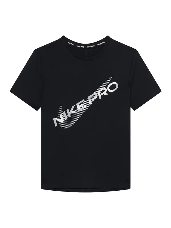 NIKE NIKE Tehnička sportska majica  crna / bijela