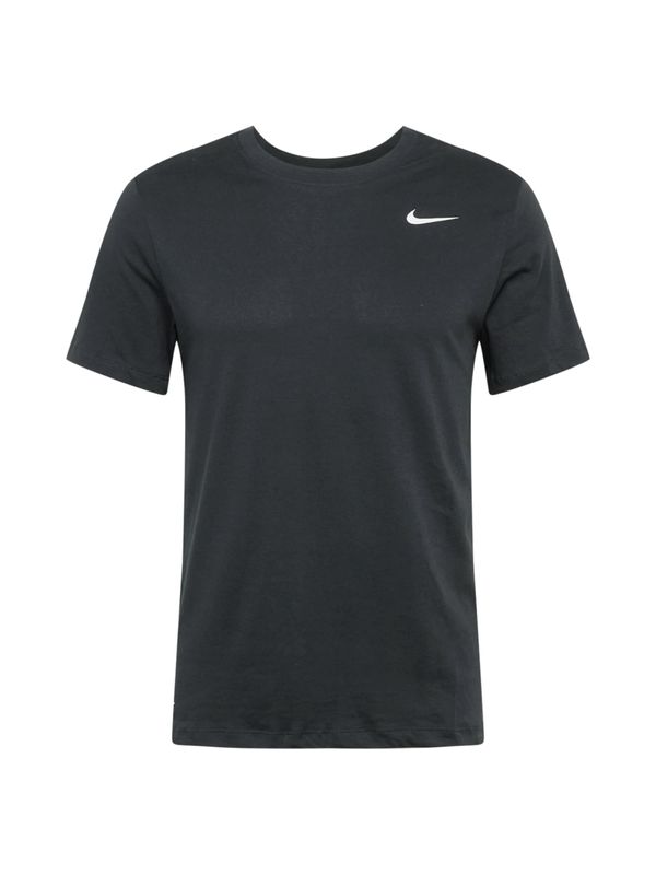 NIKE NIKE Tehnička sportska majica  crna / bijela