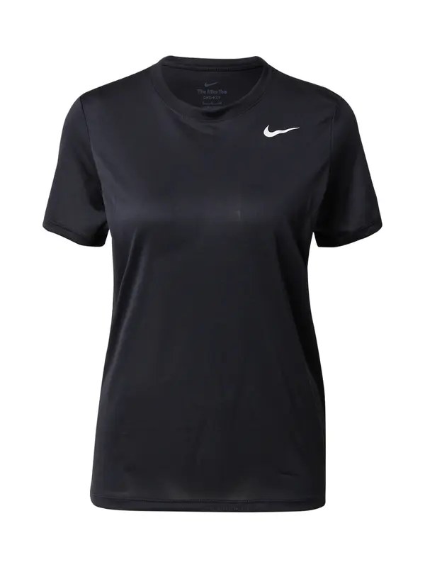 NIKE NIKE Tehnička sportska majica  crna / bijela