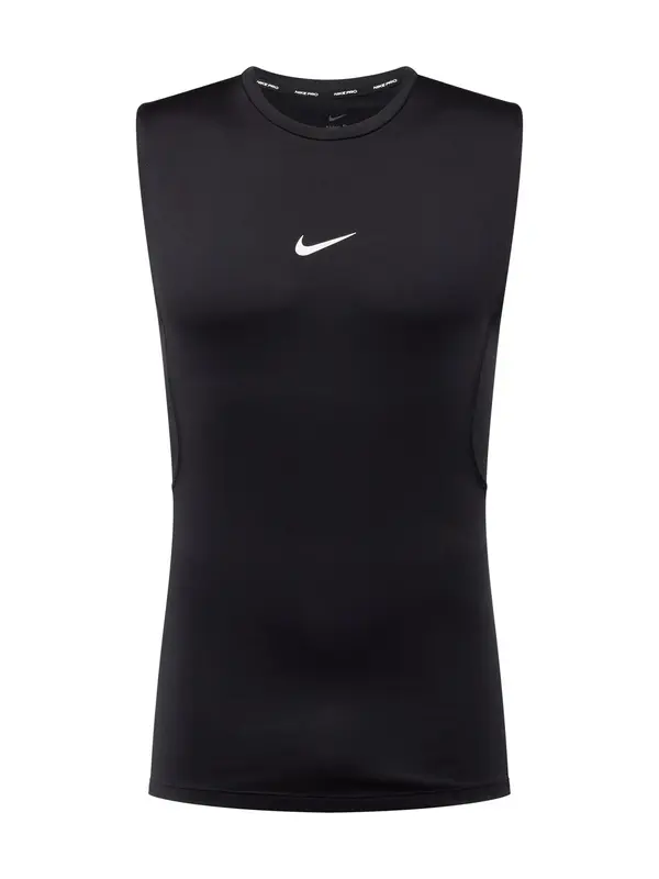 NIKE NIKE Tehnička sportska majica  crna / bijela
