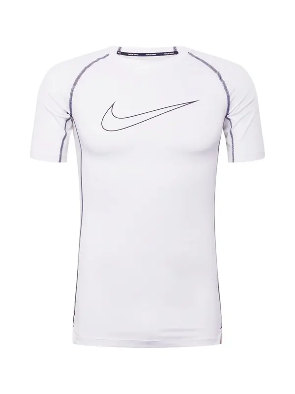 NIKE NIKE Tehnička sportska majica  crna / bijela