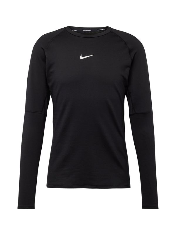 NIKE NIKE Tehnička sportska majica  crna / bijela