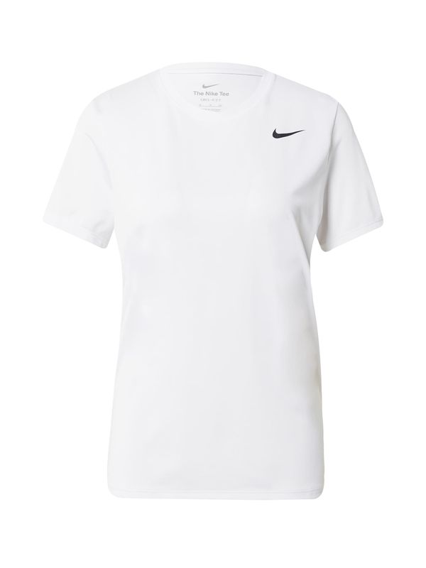 NIKE NIKE Tehnička sportska majica  crna / bijela