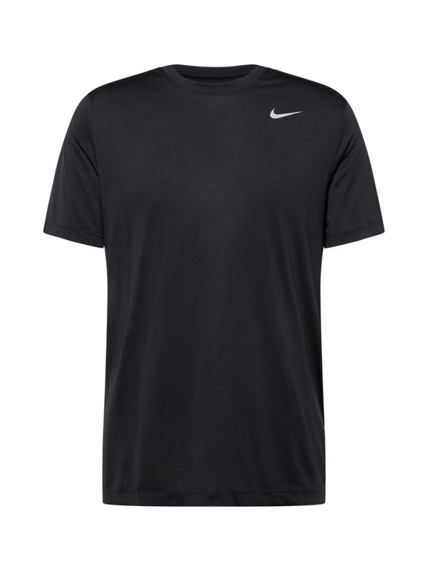 NIKE NIKE Tehnička sportska majica  crna / prljavo bijela