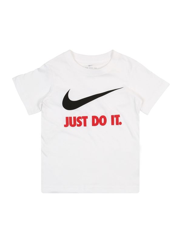 NIKE NIKE Tehnička sportska majica  crvena / crna / bijela
