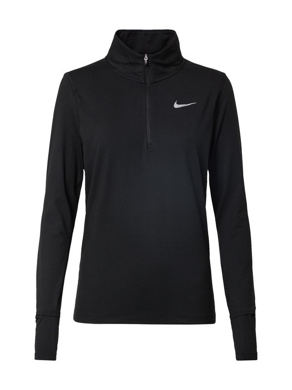 NIKE NIKE Tehnička sportska majica 'ELEMENT'  siva / crna