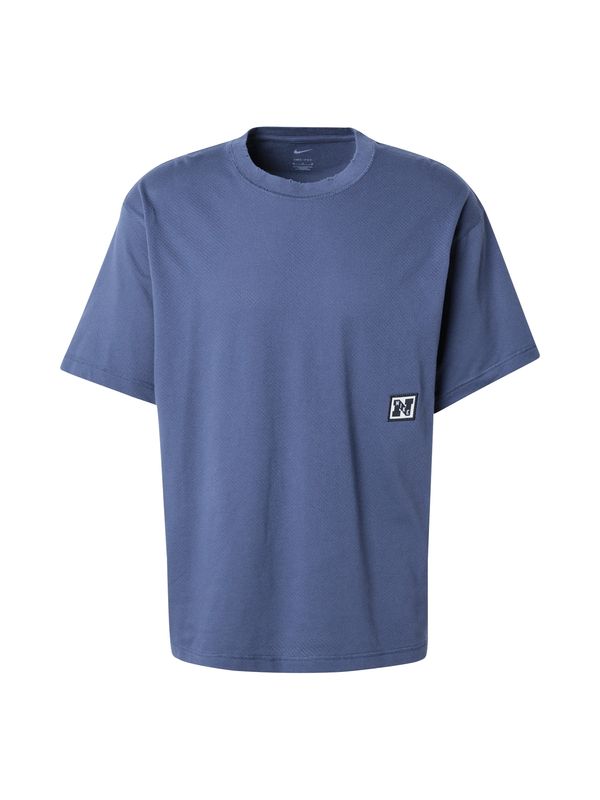 NIKE NIKE Tehnička sportska majica 'HERITAGE'  mornarsko plava / bijela