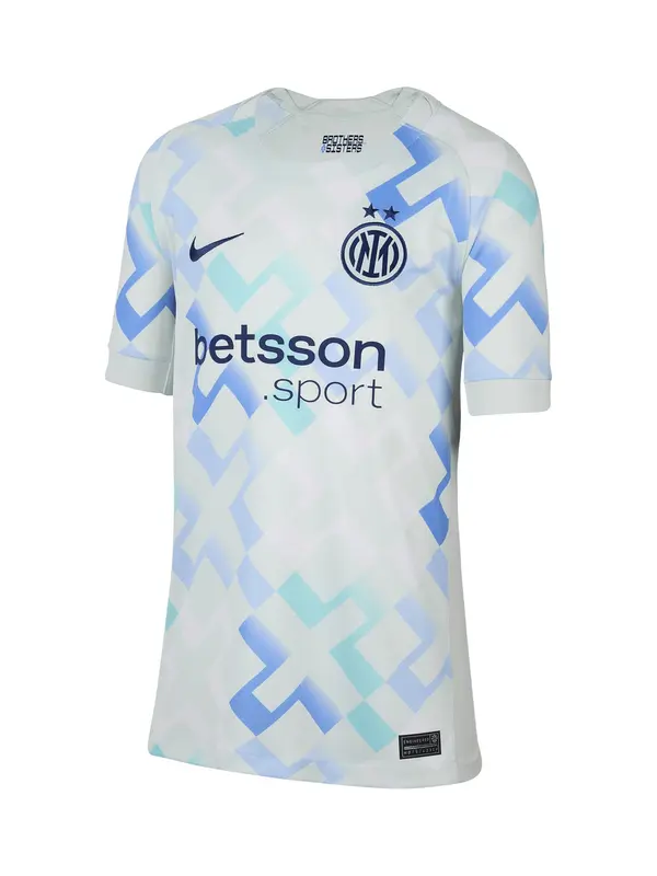 NIKE NIKE Tehnička sportska majica 'Inter Mailand 25-26 Heim'  svijetloplava / tamno plava / svijetlozelena / bijela