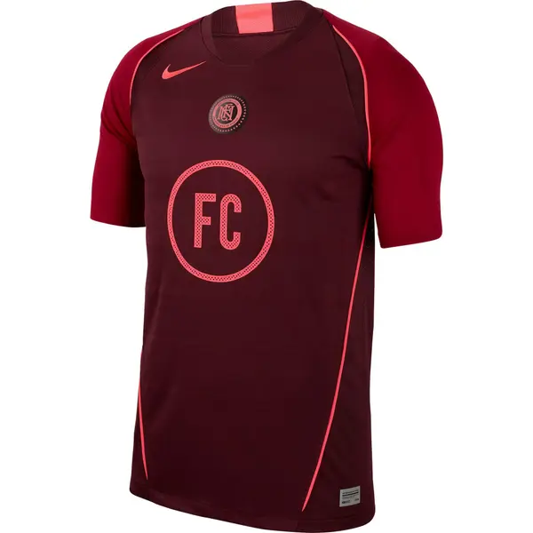 NIKE NIKE Tehnička sportska majica  krvavo crvena / tamno crvena