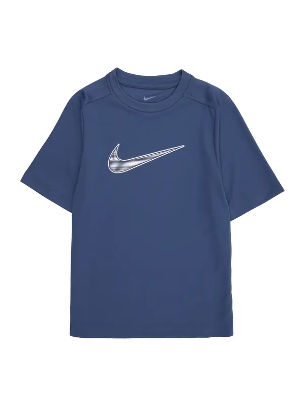 NIKE NIKE Tehnička sportska majica  mornarsko plava / bijela