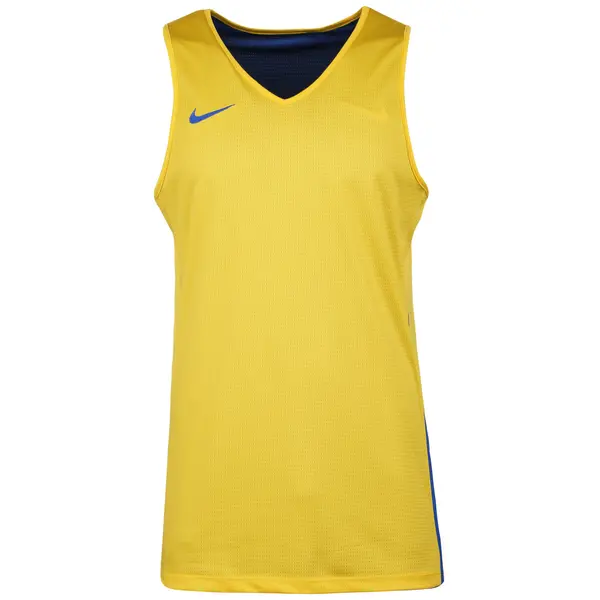 NIKE NIKE Tehnička sportska majica  mornarsko plava / žuta