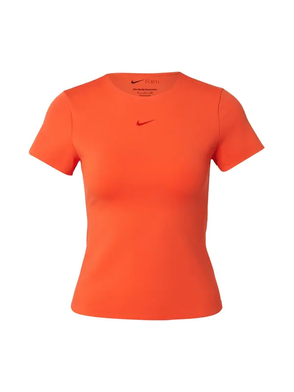 NIKE NIKE Tehnička sportska majica  narančasto crvena