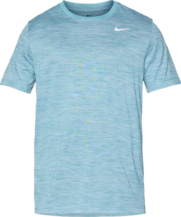NIKE NIKE Tehnička sportska majica 'NEW VENEER'  svijetloplava / bijela